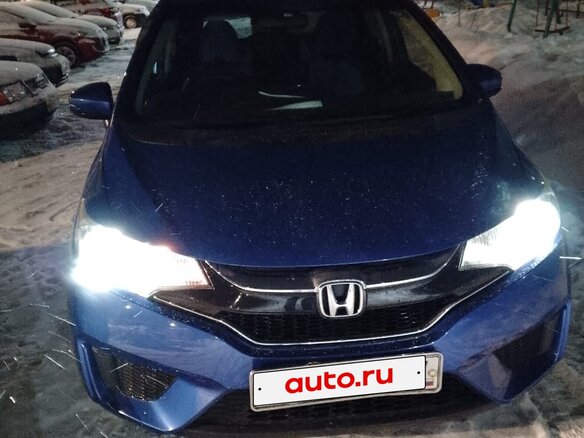 2015 Honda Fit III, синий, 700000 рублей