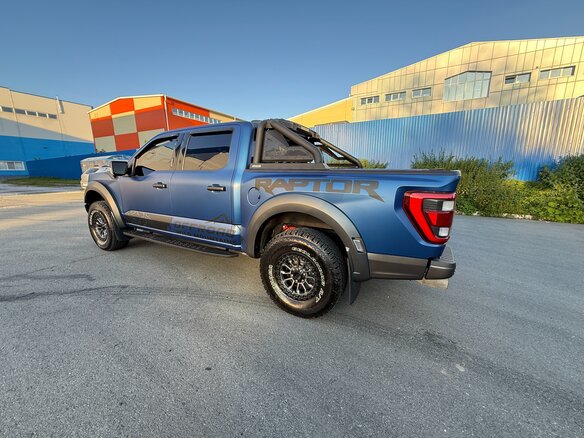 2022 Ford F-150 Raptor XIV, синий, 11000000 рублей - вид 5