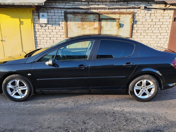 2005 Peugeot 407, чёрный, 620000 рублей - вид 1