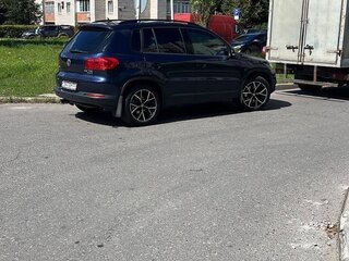 2013 Volkswagen Tiguan I Рестайлинг, синий, 1700000 рублей, вид 5