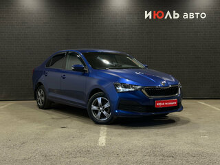 2021 Skoda Rapid II, синий, 1529000 рублей, вид 3
