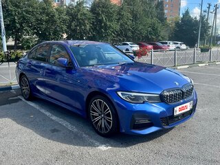 2021 BMW 3 серии 320d xDrive VII (G2x), синий, 3850000 рублей, вид 3