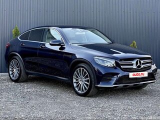 2018 Mercedes-Benz GLC Coupe 300 I (C253), синий, 3950000 рублей, вид 3