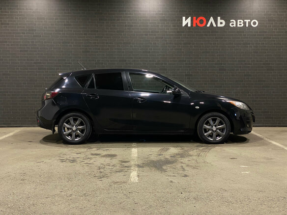 2010 Mazda 3 II (BL), чёрный, 860000 рублей - вид 3