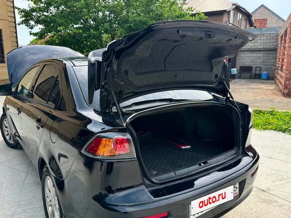 2012 Mitsubishi Lancer X Рестайлинг, чёрный, 750000 рублей - вид 12