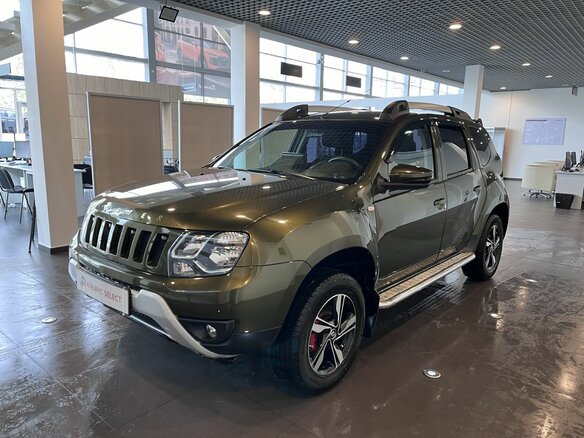 2017 Renault Duster I Рестайлинг, зелёный, 1470000 рублей - вид 6