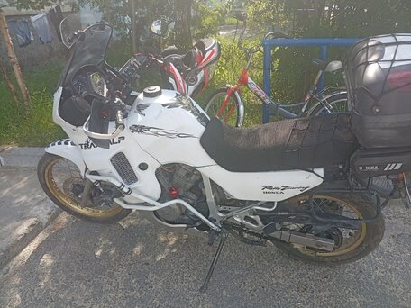 1994 Honda Transalp 400, белый, 260000 рублей, вид 1