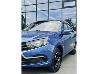 2020 Lada (ВАЗ) Granta I Рестайлинг, синий, 649000 рублей, вид 3