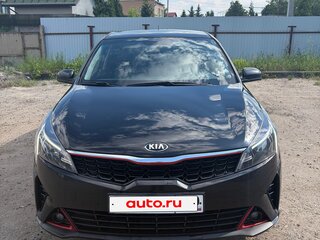 2021 Kia Rio IV Рестайлинг, чёрный, 1770000 рублей, вид 1