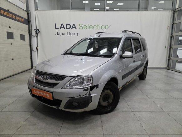 2013 Lada (ВАЗ) Largus I, серебристый, 309000 рублей