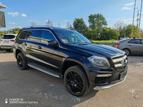 2014 Mercedes-Benz GL-Класс 350 II (X166), чёрный, 3399000 рублей, вид 3