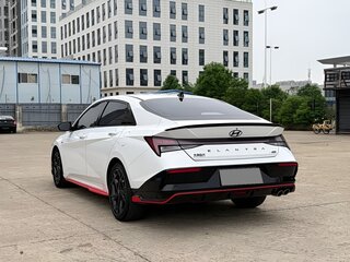 2023 Hyundai Elantra VII (CN7) Рестайлинг, белый, 2080000 рублей, вид 2