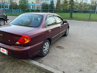 2006 Kia Spectra I Рестайлинг 2, красный, 330000 рублей, вид 3