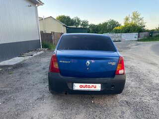 2007 Renault Logan I, синий, 149000 рублей, вид 4
