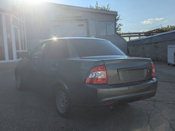 2011 Lada (ВАЗ) Priora I, зелёный, 210000 рублей - вид 7