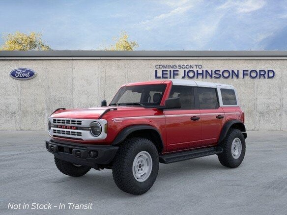 2026 Ford Bronco VI, красный
