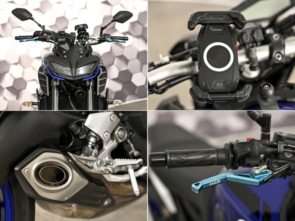 2017 Yamaha MT-09 (FZ-09), синий, 799000 рублей - вид 9