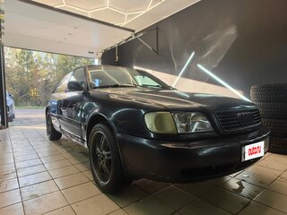 1995 Audi A6 I (C4), синий, 200000 рублей, вид 4