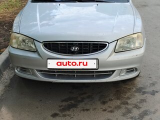 2004 Hyundai Accent ТагАЗ II, серебристый, 340000 рублей, вид 2