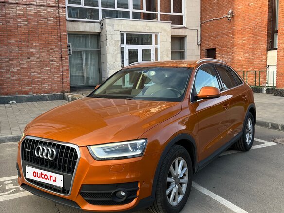 2012 Audi Q3 I (8U), оранжевый, 1750000 рублей