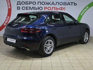2017 Porsche Macan I, синий, 3060000 рублей, вид 4
