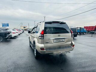2008 Toyota Land Cruiser Prado 4-speed 120 Series Рестайлинг, бежевый, 2999000 рублей, вид 4