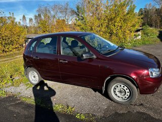 2012 Lada (ВАЗ) Kalina I, пурпурный, 350000 рублей, вид 5