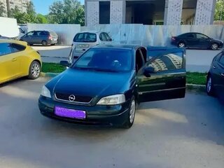 2003 Opel Astra G, зелёный, 350000 рублей, вид 3