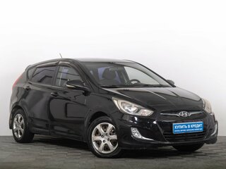 2011 Hyundai Solaris I, чёрный, 769000 рублей, вид 1