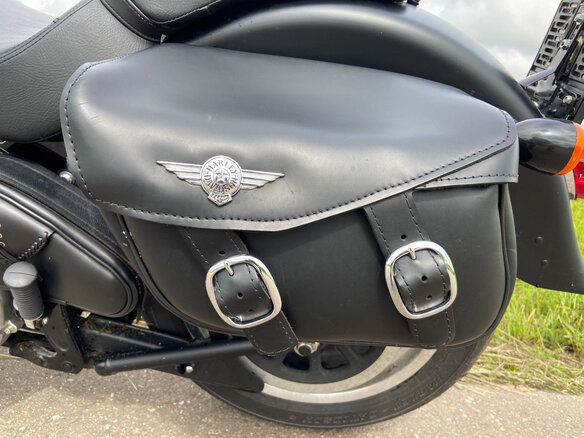 2013 Harley-Davidson Fat Boy, чёрный, 1700000 рублей - вид 7