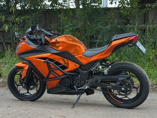 2013 Kawasaki Ninja 300, оранжевый, 450000 рублей, вид 2