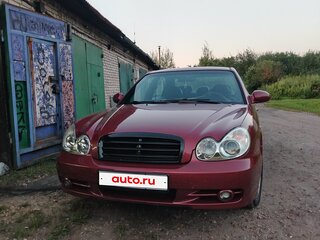 2005 Hyundai Sonata ТагАЗ IV (EF) Рестайлинг, красный, 480000 рублей, вид 2