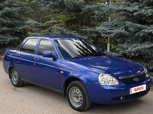 2010 Lada (ВАЗ) Priora I, синий, 335000 рублей - вид 6