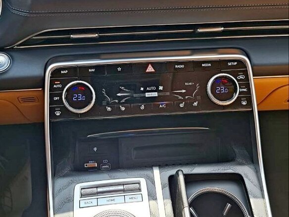 2022 Genesis GV80 I, синий, 7950000 рублей - вид 36