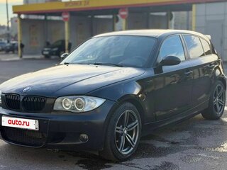2008 BMW 1 серии 118i I (E81/E82/E87/E88) Рестайлинг, чёрный, 640000 рублей, вид 1