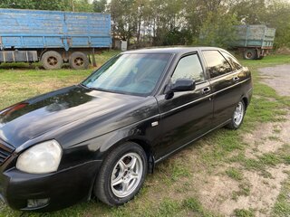 2008 Lada (ВАЗ) Priora I, чёрный, 285000 рублей, вид 4