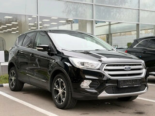 2018 Ford Kuga II Рестайлинг, чёрный, 1650000 рублей, вид 1