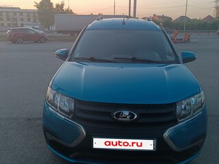 2021 Lada (ВАЗ) Largus I Рестайлинг, синий, 999999 рублей, вид 1
