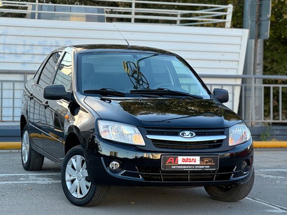 2014 Lada (ВАЗ) Granta I, чёрный - вид 26