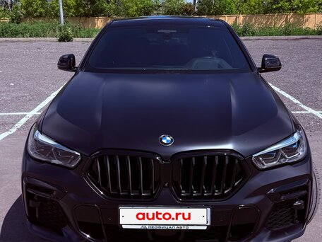 2022 BMW X6 40i III (G06), синий, 10000000 рублей, вид 3