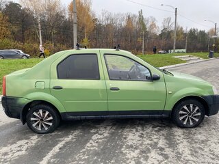 2007 Renault Logan I, зелёный, 150000 рублей, вид 3