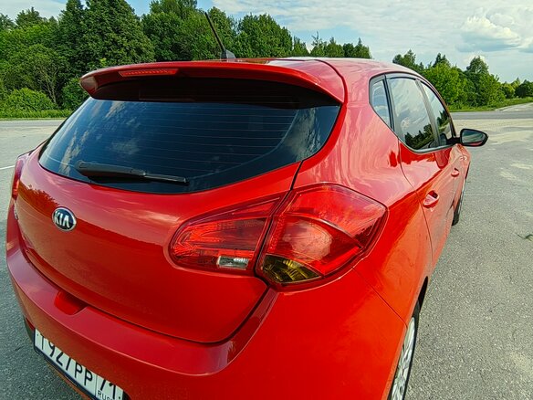 2013 Kia Ceed II, красный, 950000 рублей - вид 7