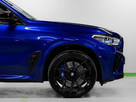 2021 BMW X5 M III (F95), синий, 9290000 рублей, вид 4
