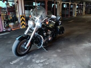 2009 Harley-Davidson Fat Boy, чёрный, 896000 рублей, вид 3