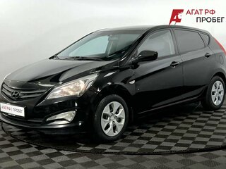 2016 Hyundai Solaris I Рестайлинг, чёрный, 990000 рублей, вид 2