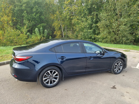 2019 Mazda 6 III (GJ) Рестайлинг 2, синий, 2630000 рублей - вид 8