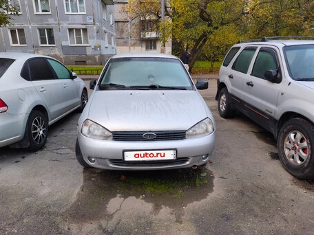 2010 Lada (ВАЗ) Kalina I, серебристый, 215000 рублей, вид 2