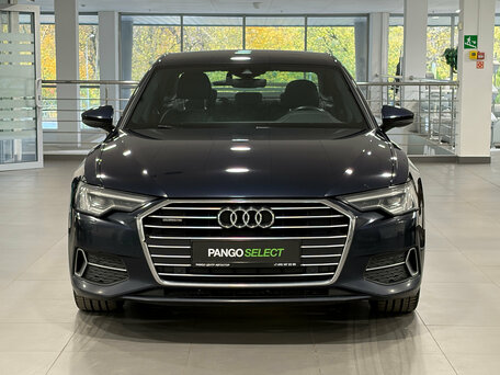 2021 Audi A6 45 TFSI V (C8), синий, 3969000 рублей, вид 5