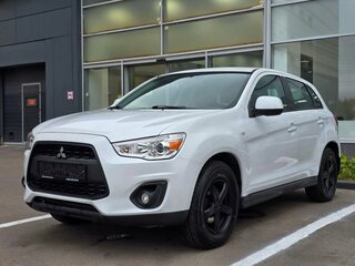 2015 Mitsubishi ASX I Рестайлинг, белый, 1130000 рублей, вид 3