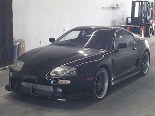1995 Toyota Supra IV (A80), чёрный, 7500000 рублей, вид 1